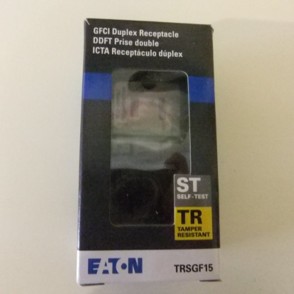 Brown Color Eaton GFCI Duplex Receptacle Outlet TRSGF15-NEW